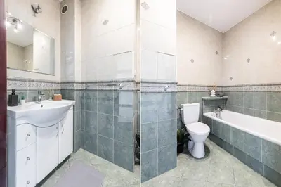 Łazienka w obiekcie ROOM Powstańców Śląskich 61