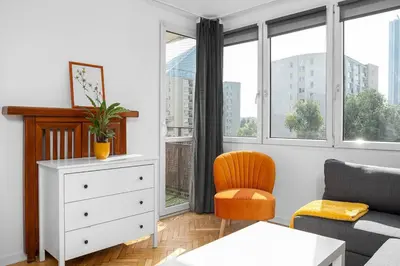 Część wypoczynkowa w obiekcie Warsaw Concierge Srebrna