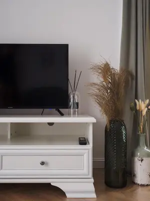 Telewizja i/lub zestaw kina domowego w obiekcie La Boutique Verte