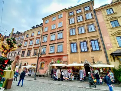 Budynek, w którym mieści się apartament