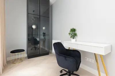 Plan piętra w obiekcie Beautiful & Spacious Apartment with Gym and Terrace by Renters Prestige