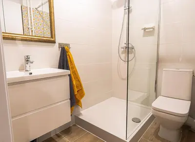 Łazienka w obiekcie Art Apartament Chmielna 10