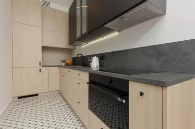 Kuchnia lub aneks kuchenny w obiekcie Warsaw Central Apartment 10 min walk from Palace of Culture & Science by Noclegi Renters