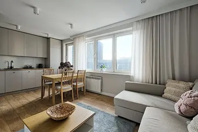 Kuchnia lub aneks kuchenny w obiekcie Metropolitan Heaven Apartment Emilii Plater 55