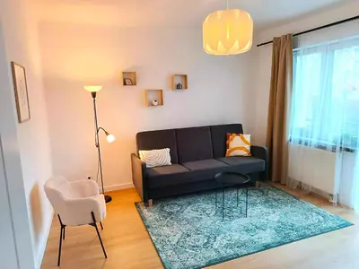 Część wypoczynkowa w obiekcie Comfort apartment