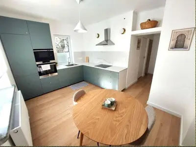 Kuchnia lub aneks kuchenny w obiekcie Comfort apartment