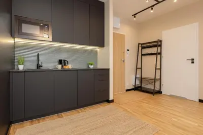 Plan piętra w obiekcie Warsaw Praga Apartment Podskarbińska by Noclegi Renters