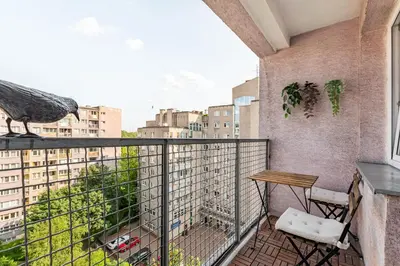 Balkon lub taras w obiekcie Górnośląska 17/19 by Homeprime