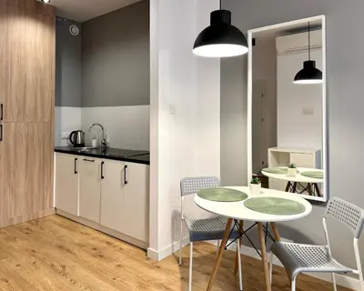 Kuchnia lub aneks kuchenny w obiekcie K22 Art Apart Slawinska 506