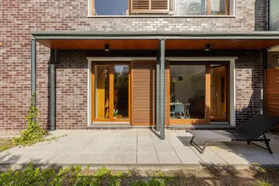 Budynek, w którym mieści się apartament