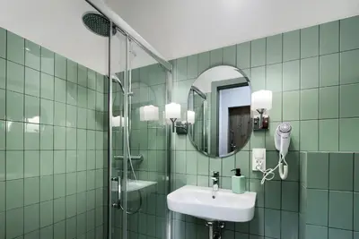 Łazienka w obiekcie New! Modern Studio in Mokotów - near City Centre SGH Metro Tram by APARTEL