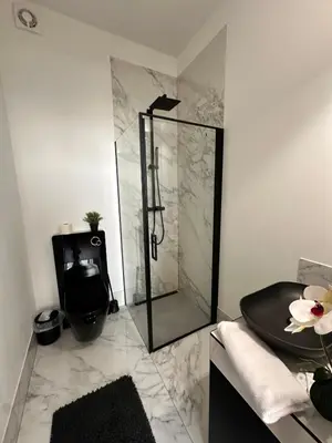Łazienka w obiekcie Hotel Apart