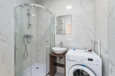 Łazienka w obiekcie Nowy Służewiec 21 by Homeprime