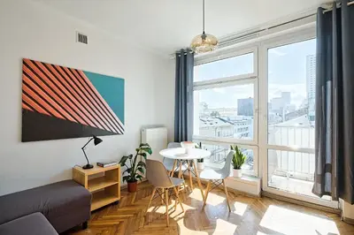 Część wypoczynkowa w obiekcie Urbannestgroup - Nowogrodzka 8