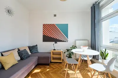 Część wypoczynkowa w obiekcie Urbannestgroup - Nowogrodzka 8