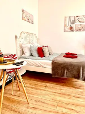 Część wypoczynkowa w obiekcie Best 1 Room Condo in Warszawa Center