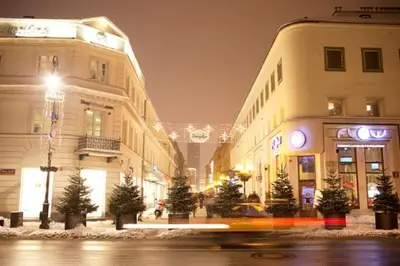 Budynek, w którym mieści się apartament