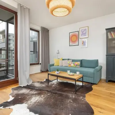 Siedmiogrodzka Air-conditioned Apartment with Balcony Wola by Noclegi Renters
