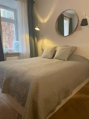 Plan piętra w obiekcie Cute Apartment perfect for business and travel.