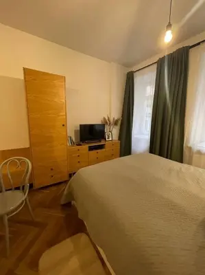Plan piętra w obiekcie Cute Apartment perfect for business and travel.