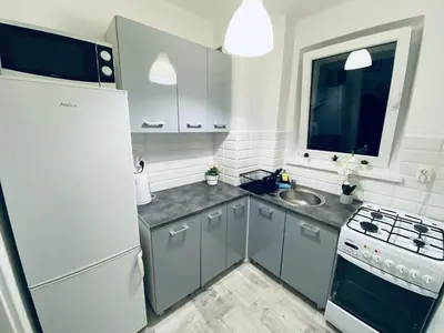 Kuchnia lub aneks kuchenny w obiekcie ClickTheFlat Wokalna Apart Rooms