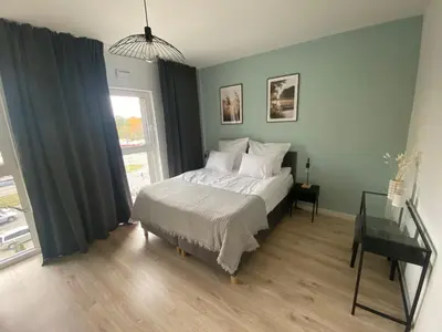 Plan piętra w obiekcie Mint House Apartment
