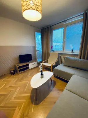 Telewizja i/lub zestaw kina domowego w obiekcie ClickTheFlat Miła Center Apart Rooms