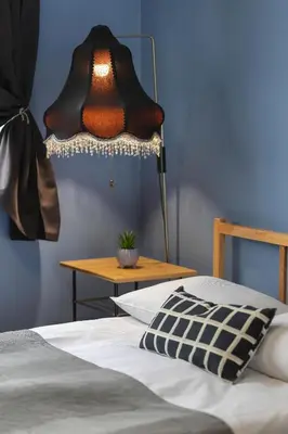 Łóżko lub łóżka w pokoju w obiekcie Turquoise Blue Apartment Warsaw Białołęka by Noclegi Renters