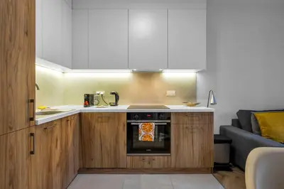 Kuchnia lub aneks kuchenny w obiekcie Business District Apartment - Parking, Balcony by Rentujemy