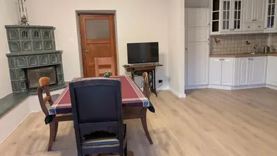 Kuchnia lub aneks kuchenny w obiekcie Velvet Apartament Kopińska