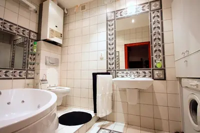 Łazienka w obiekcie Velvet Apartament Kopińska