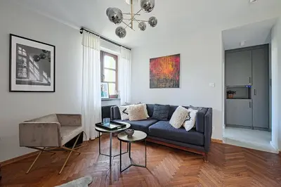 Część wypoczynkowa w obiekcie Old Town Apartment - Sapieżyńska