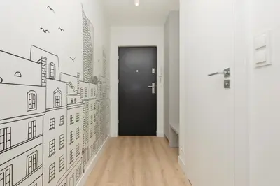 Plan piętra w obiekcie Heart of Warsaw Apartment Metro Świętokrzyska by Noclegi Renters