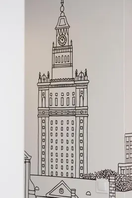 Plan piętra w obiekcie Heart of Warsaw Apartment Metro Świętokrzyska by Noclegi Renters