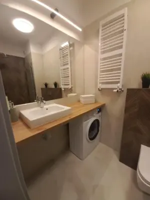 Łazienka w obiekcie SuperApart Konstruktorska 5e - By Westfield Mokotów