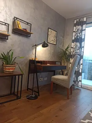 Plan piętra w obiekcie Sunny corner in Bialoleka with one double bed