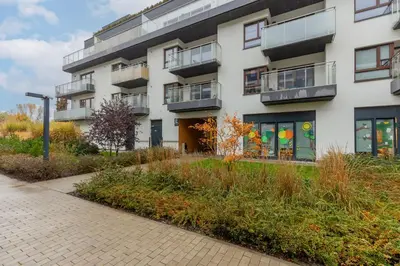 Budynek, w którym mieści się apartament