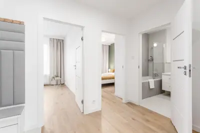 Łazienka w obiekcie Warsaw City Jutrzenki Premium