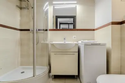Łazienka w obiekcie Apartament CH Promenada