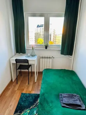 Łóżko lub łóżka w pokoju w obiekcie City View Rooms