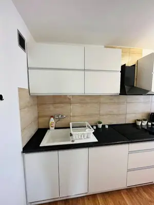 Kuchnia lub aneks kuchenny w obiekcie City View Rooms