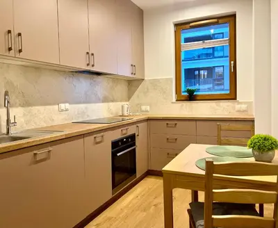 Kuchnia lub aneks kuchenny w obiekcie K22 Kasprzaka 529 Waw Zachodnia