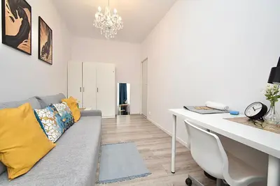Część wypoczynkowa w obiekcie Rental Apartments Aleja Niepodległości
