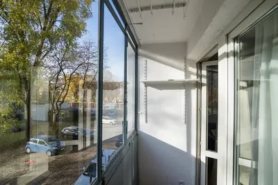 Budynek, w którym mieści się apartament