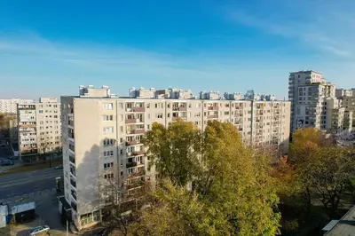 Budynek, w którym mieści się apartament