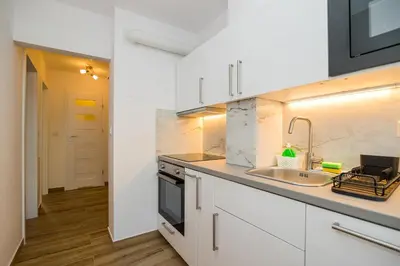 Kuchnia lub aneks kuchenny w obiekcie ShortStayPoland Jana Pawła II (B141)
