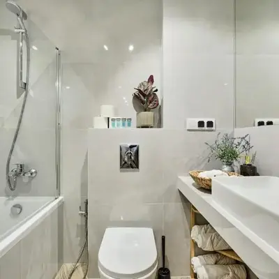 AC Bath Smart Tv Center Apartment