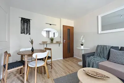 Część wypoczynkowa w obiekcie URBAN NOMAD APARTMENT next to Palace of Culture