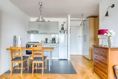 Kuchnia lub aneks kuchenny w obiekcie Full Apartment BEST Location in Center