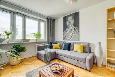 Część wypoczynkowa w obiekcie Full Apartment BEST Location in Center
